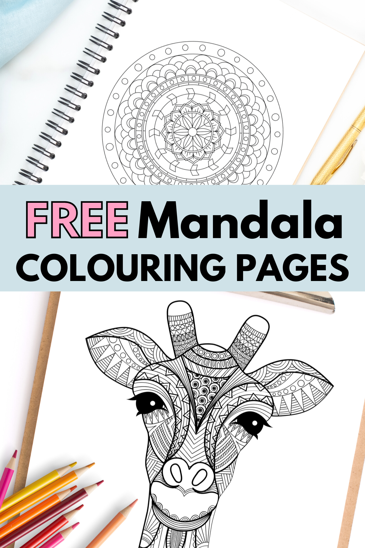 Easy Adult Coloring Books: Large Print Mandala Designs Coloring