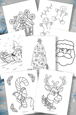 Christmas Coloring Activities For Kids - Free Printable — Gathering Beauty