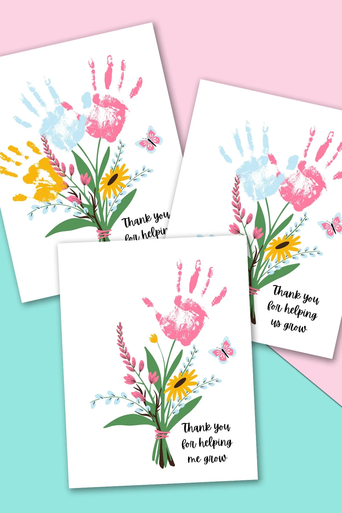 Free Printable Mother's Day Handprint Craft — Gathering Beauty