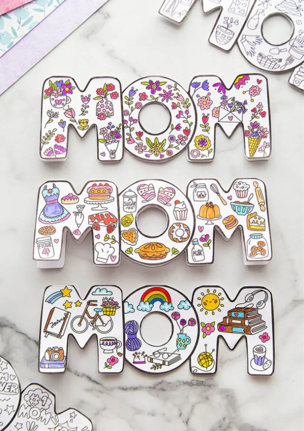 20+ Printable Mother's Day Crafts — Gathering Beauty