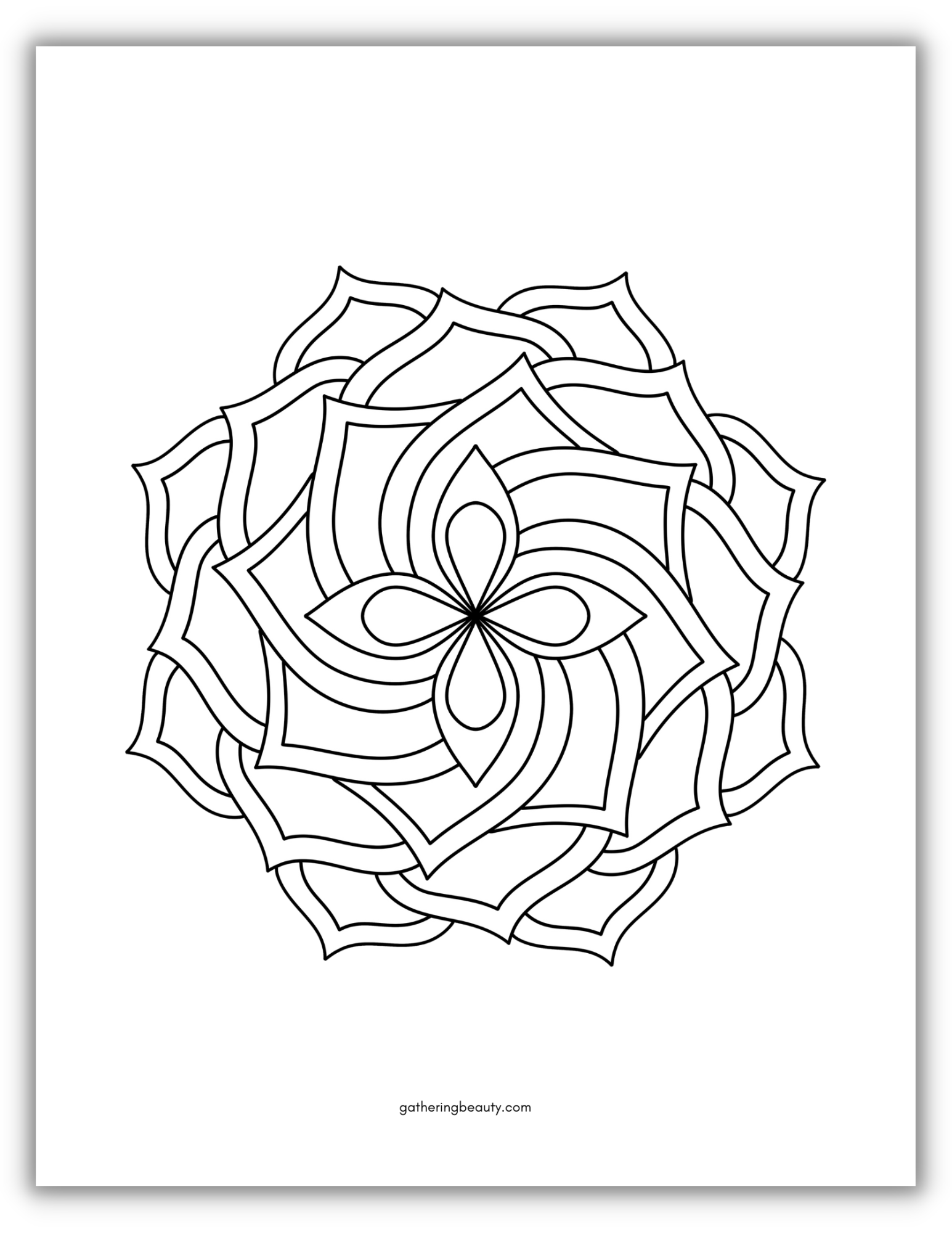 Mandala Colouring Pages — Gathering Beauty