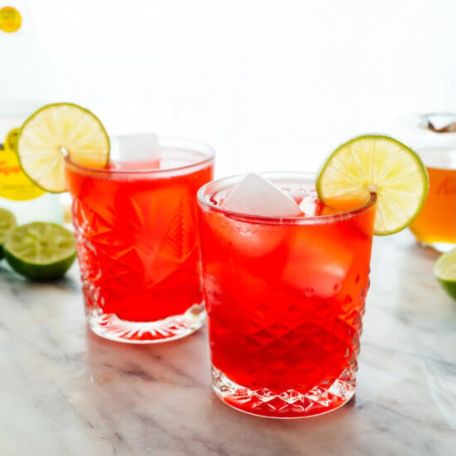 Refreshing Hibiscus Mocktail