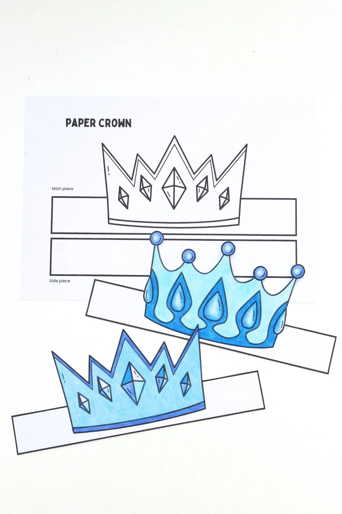 Printable Crown Pattern Printable Crown Pattern