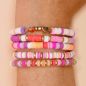 Clay Bead Bracelet Ideas — Gathering Beauty