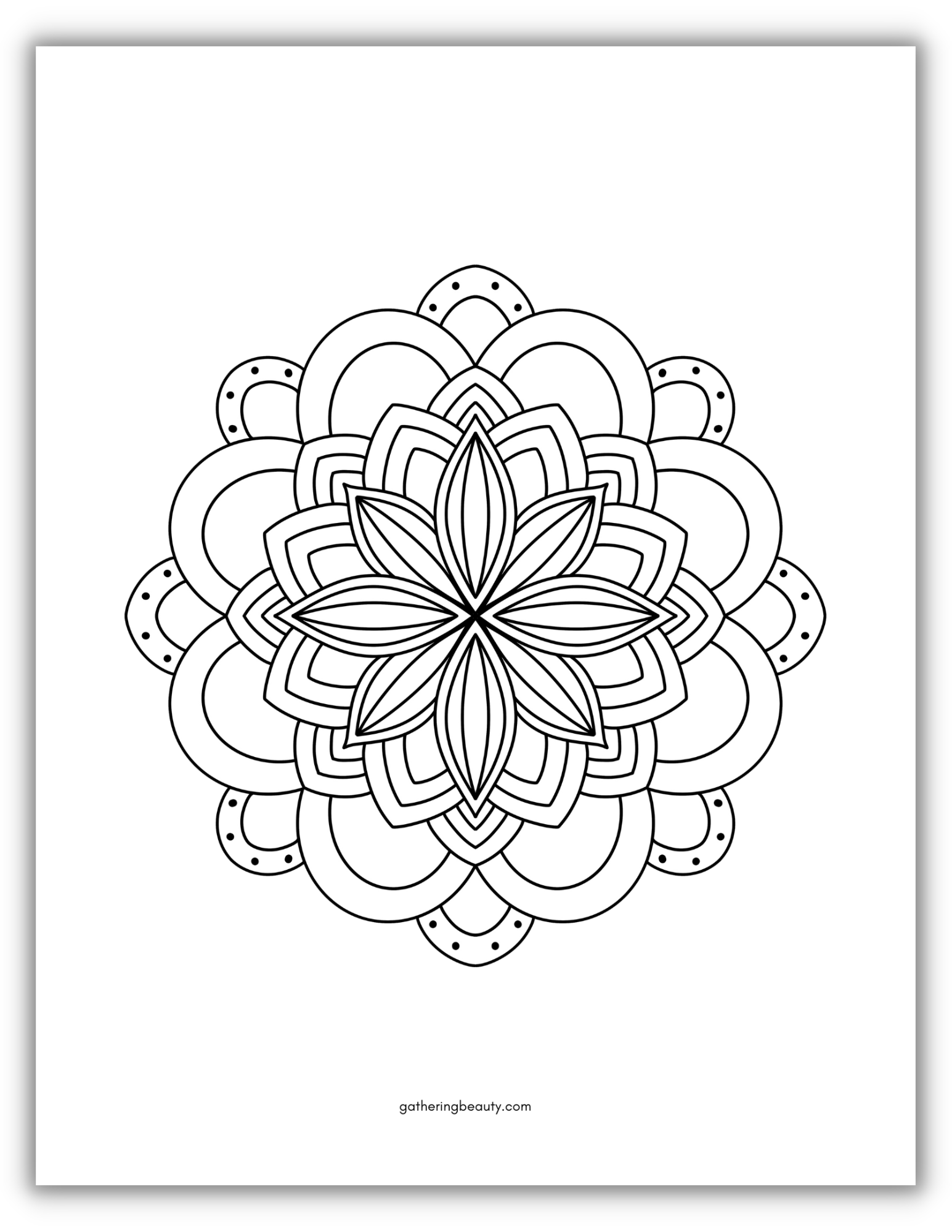 Free printable mandala coloring pages | FollowPics | Mandala coloring  pages, Heart coloring pages, Pattern coloring pages