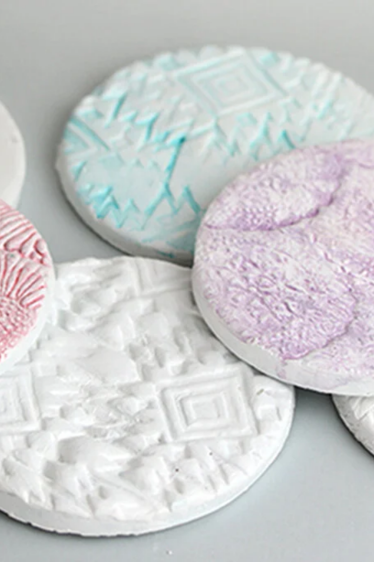 How to Make Botanical-Inspired Air-Dry Clay Coasters