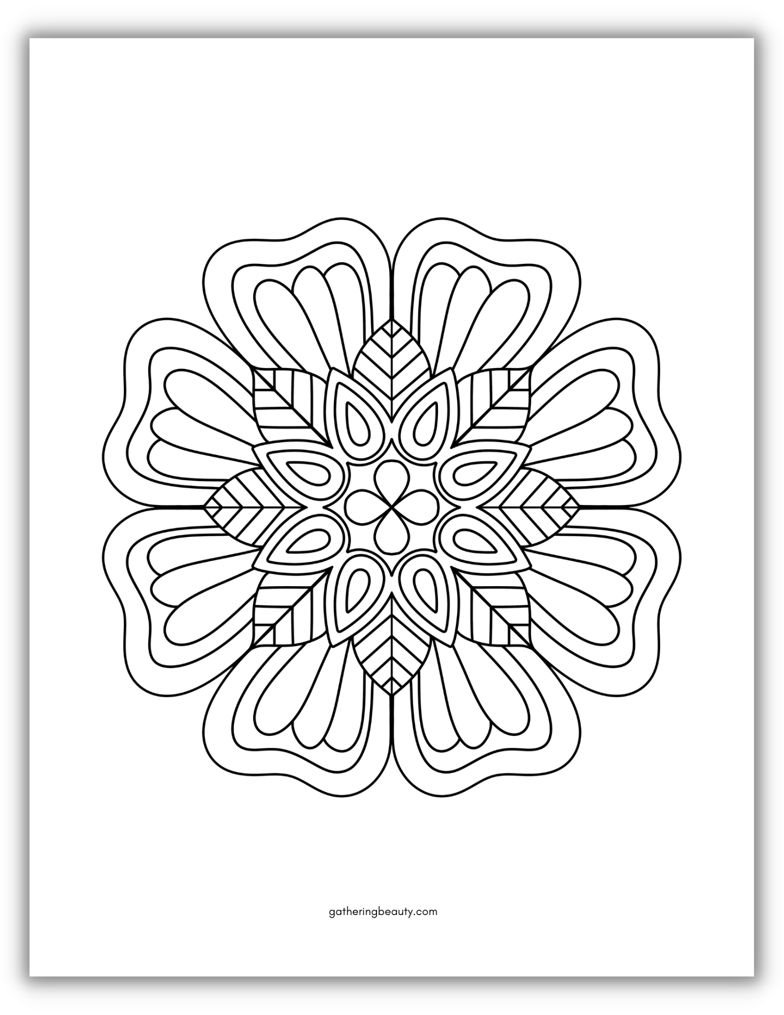 Simple Mandala Coloring Book For Adult: 40 Easy Mandalas Stress Relieving  Mandala Designs for Adults Relaxation (Paperback)