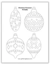 Christmas Ornament Printable — Gathering Beauty