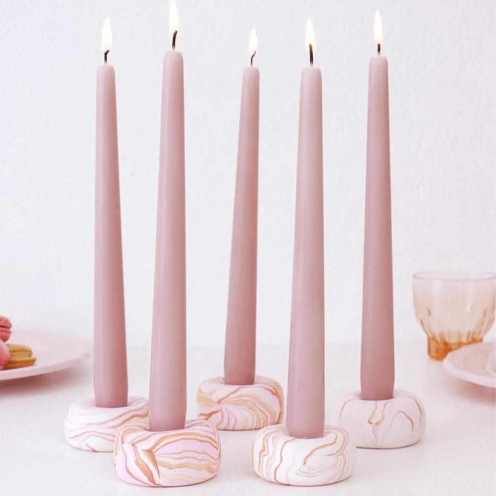 25+ DIY Clay Tea Light Holder Ideas — Gathering Beauty