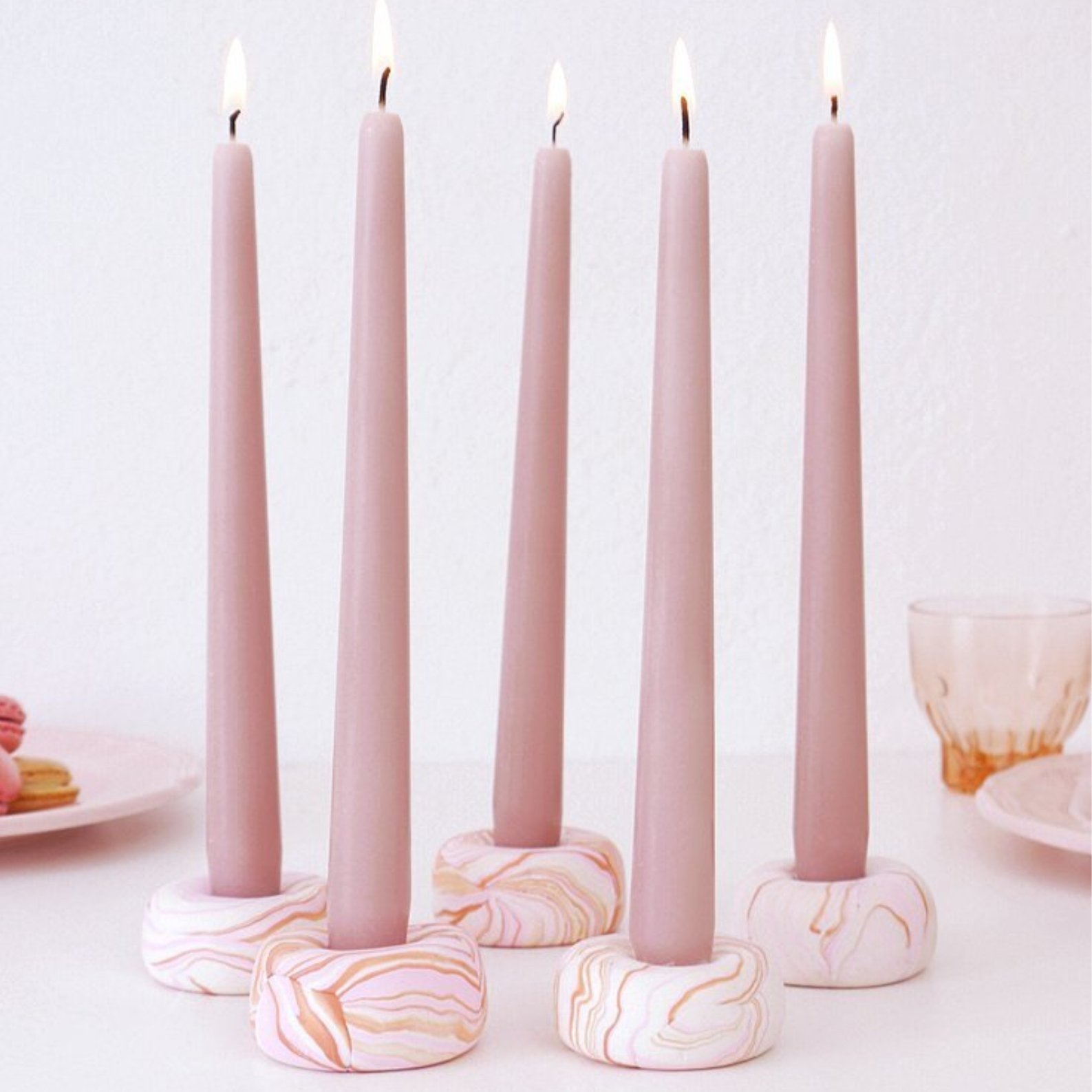 25+ DIY Clay Tea Light Holder Ideas — Gathering Beauty