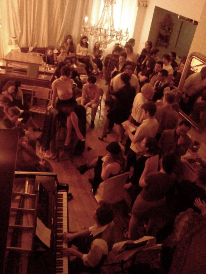 password please - Mr. Wayne and band play Radiohead at a secret salon in San Francisco, Calif.