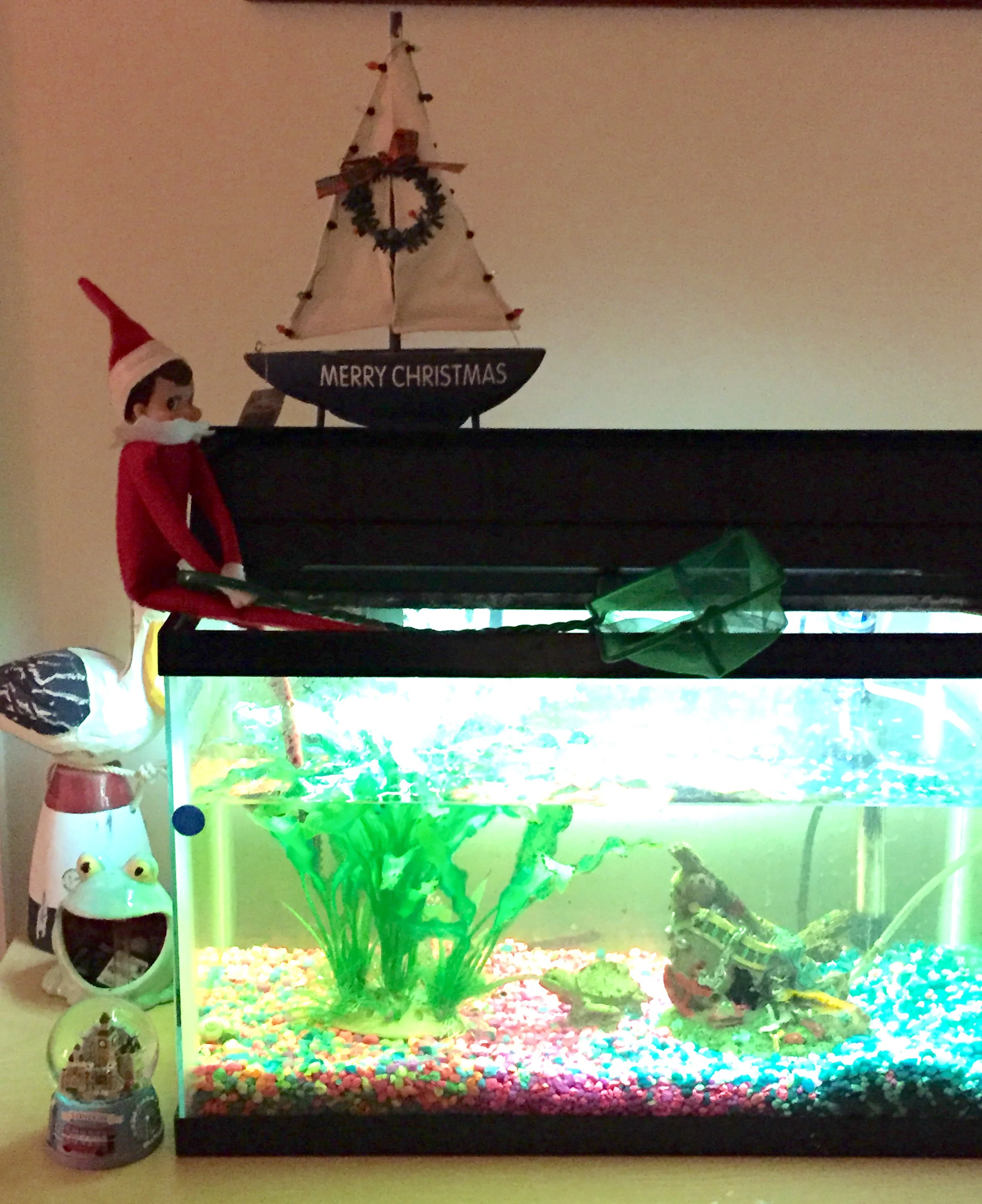 This is what happens when our elf leaves the shelf via The Entertaining House