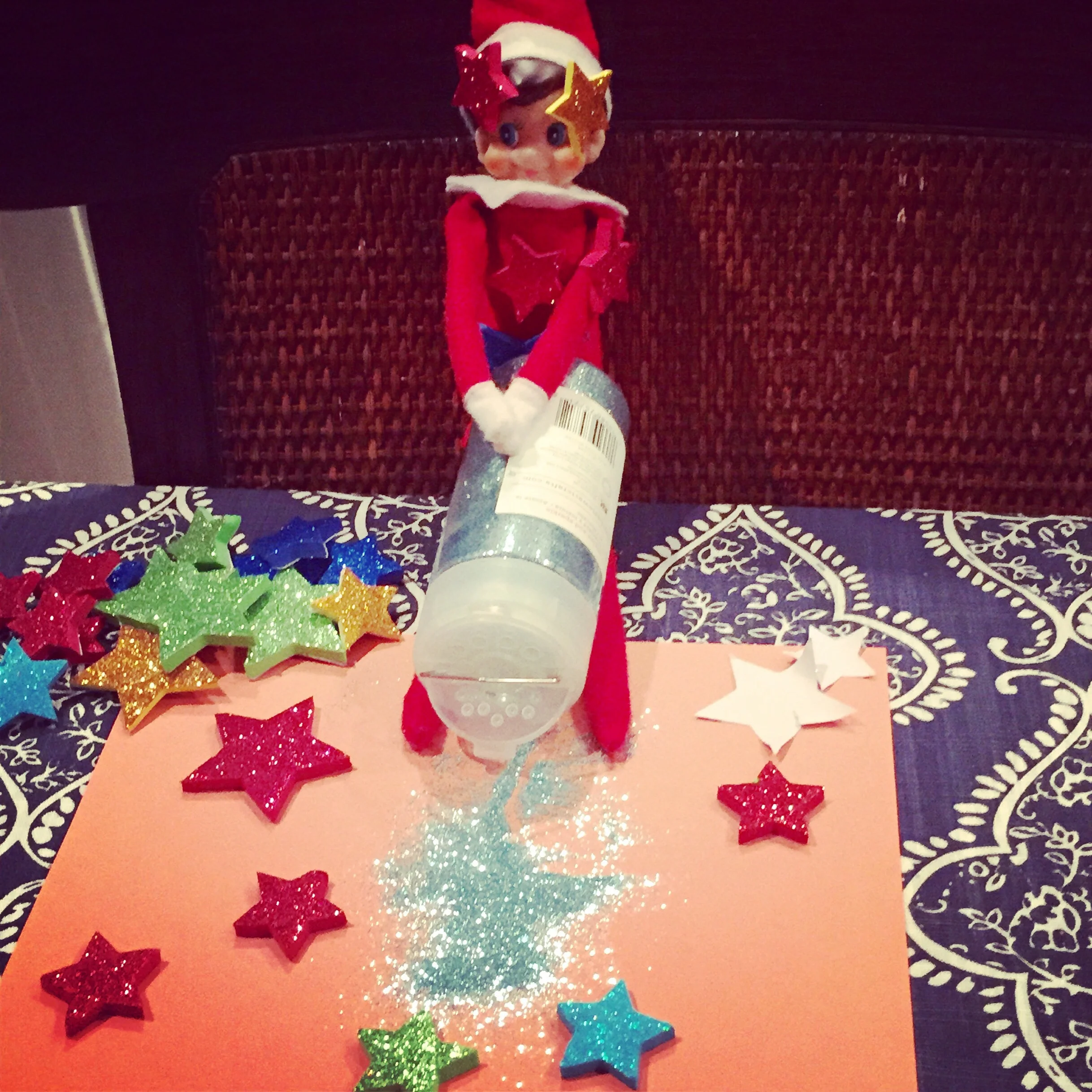 This is what happens when our elf leaves the shelf via The Entertaining House