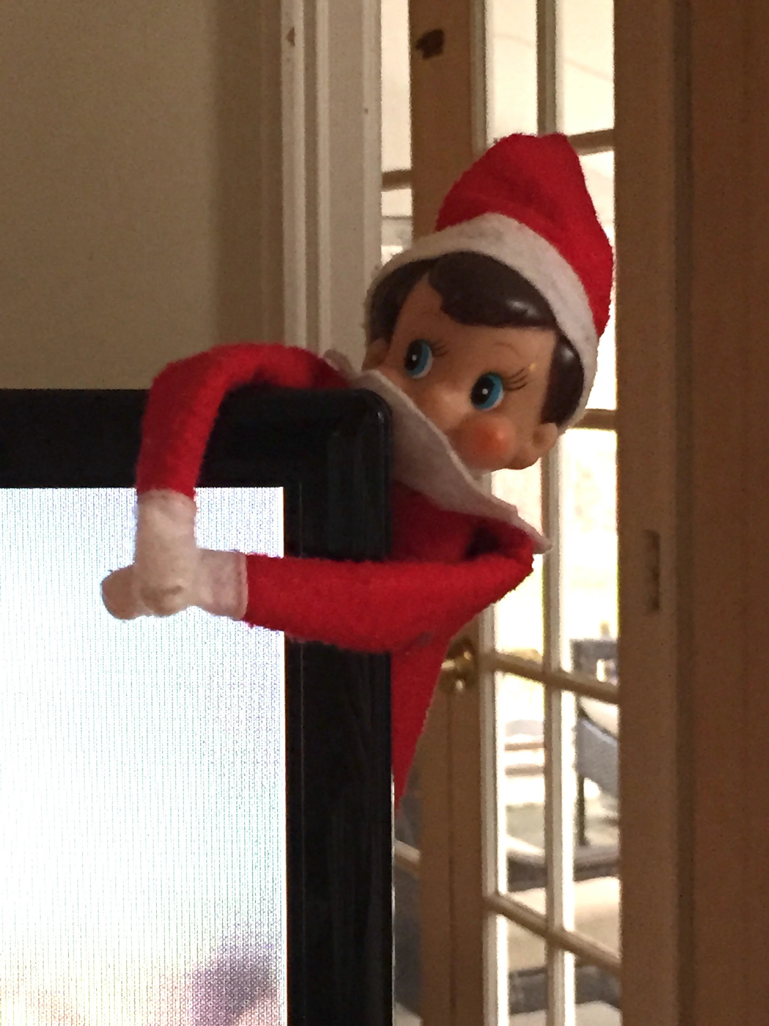 This is what happens when our elf leaves the shelf via The Entertaining House