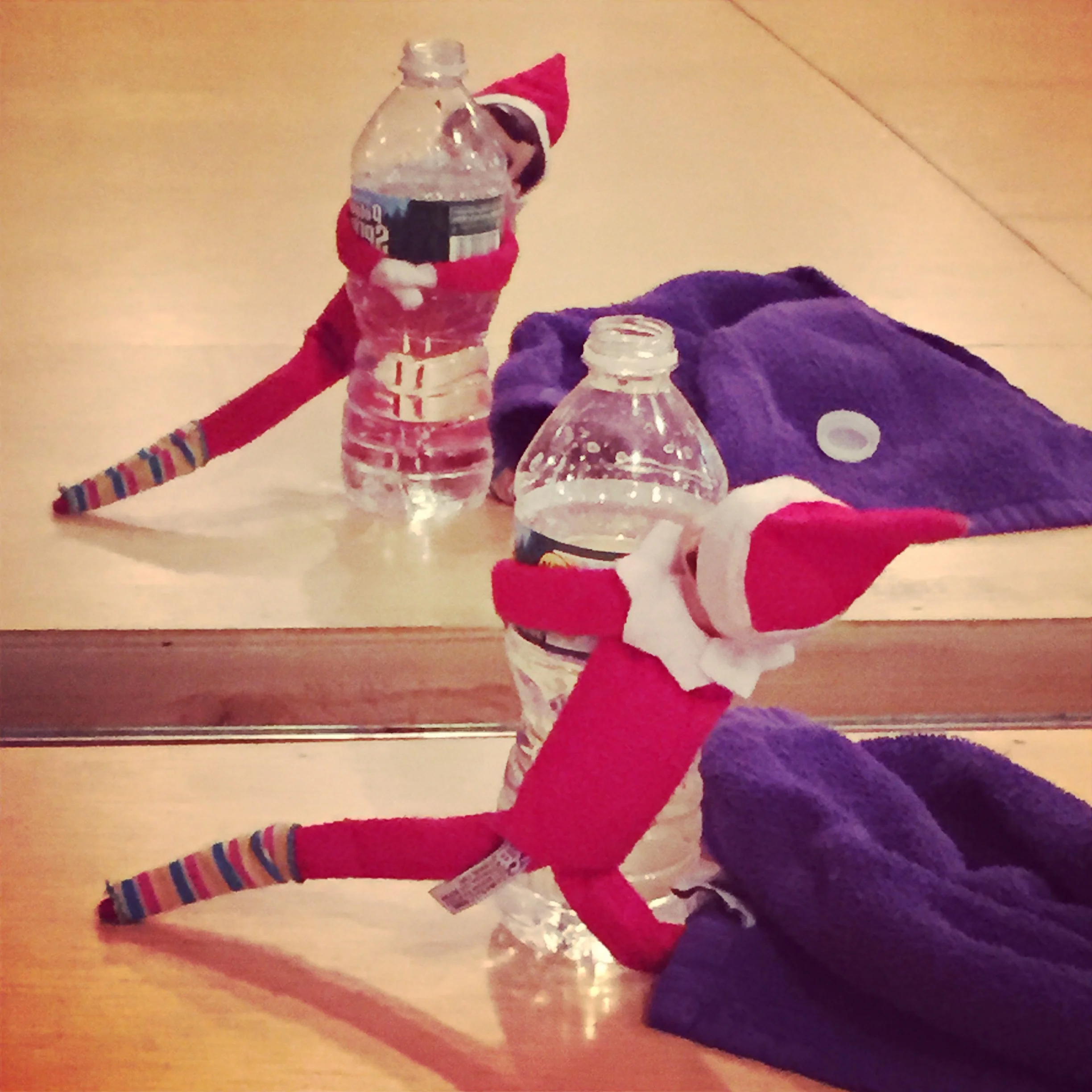 This is what happens when our elf leaves the shelf via The Entertaining House