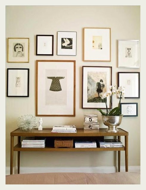 The Best way to display children's artworkImage via An Indian Summer