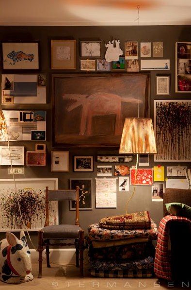 The best way to display children's art Image via Bippity Boppity Boo