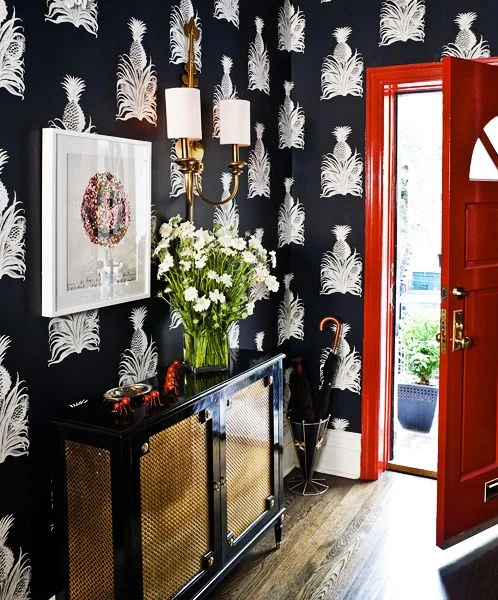 Image of home designed by Celerie Kemble - Original source unknown