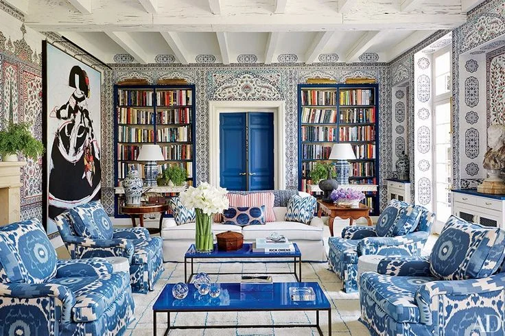 Dress your living space with paper - Architectural Digest