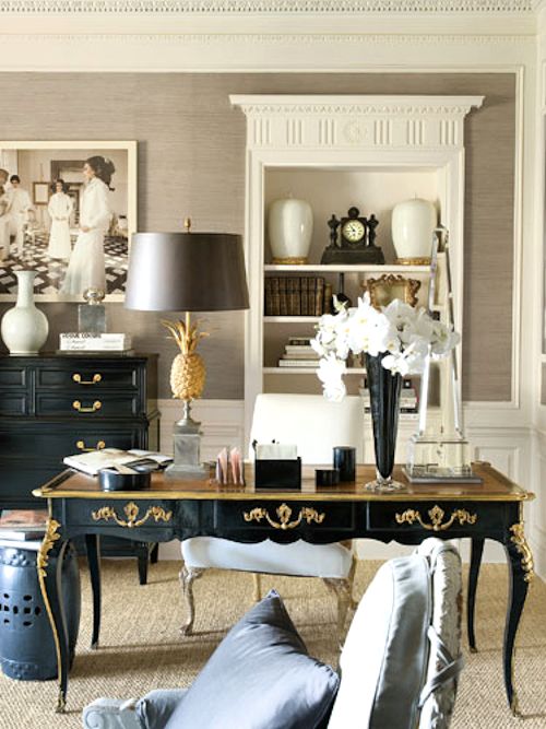 The history of the pineapple in interior design - Image via Zsa Zsa Bellagio