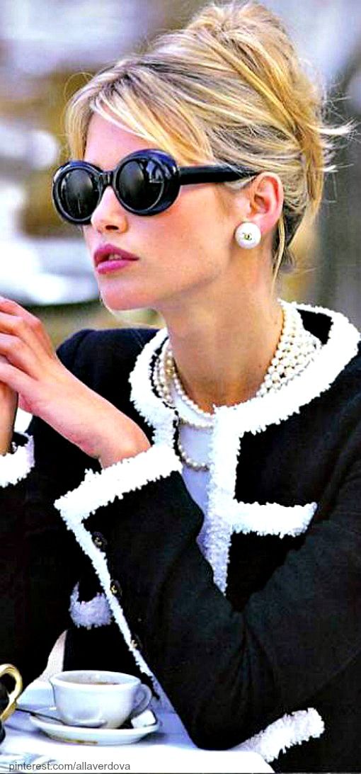 A Chanel-like jacket can be dressed up or down