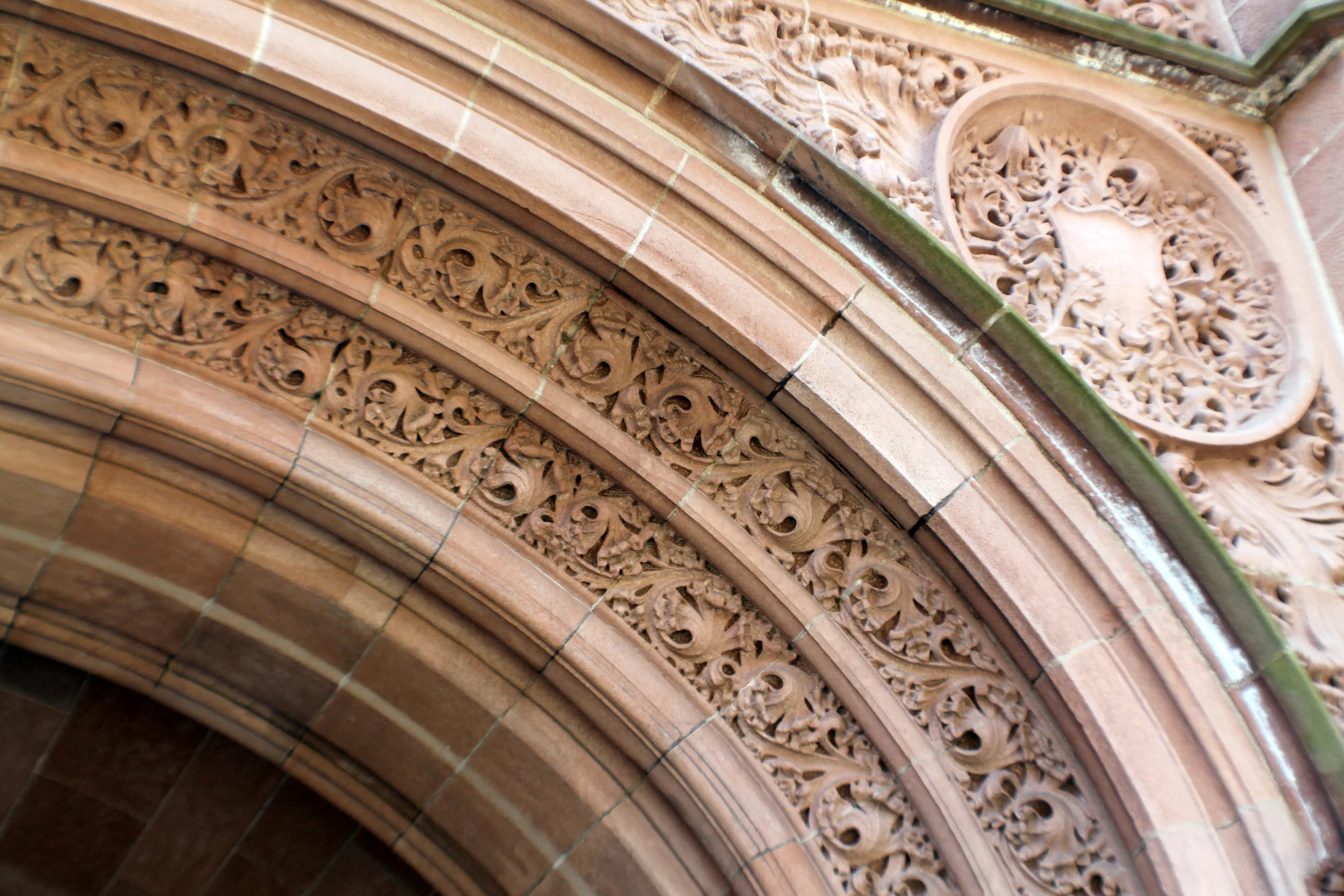 Yale University, Vanderbilt Hall, detail. Image property Jessica Gordon Ryan