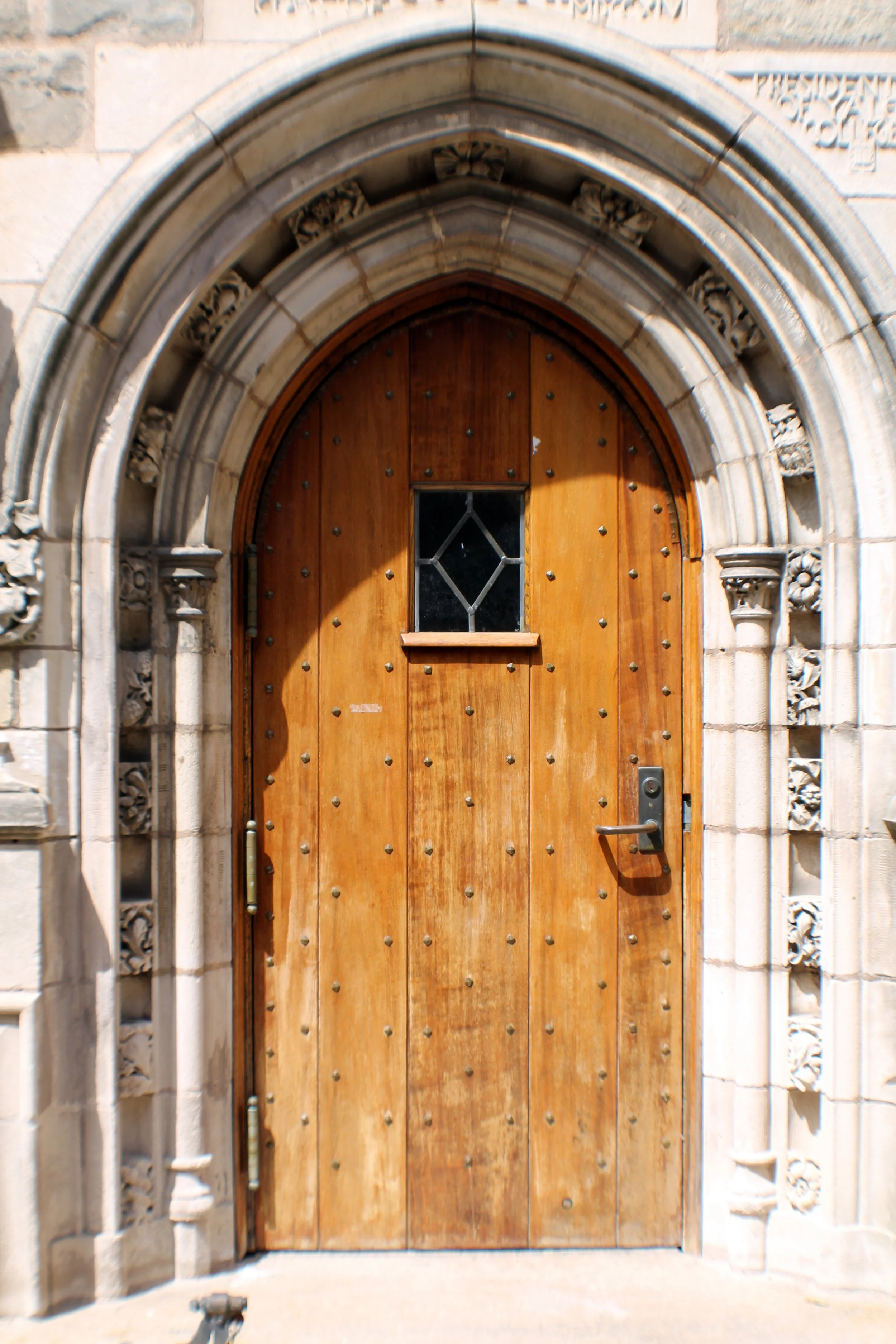 Architectural detail. Yale University. Image property of Jessica Gordon Ryan