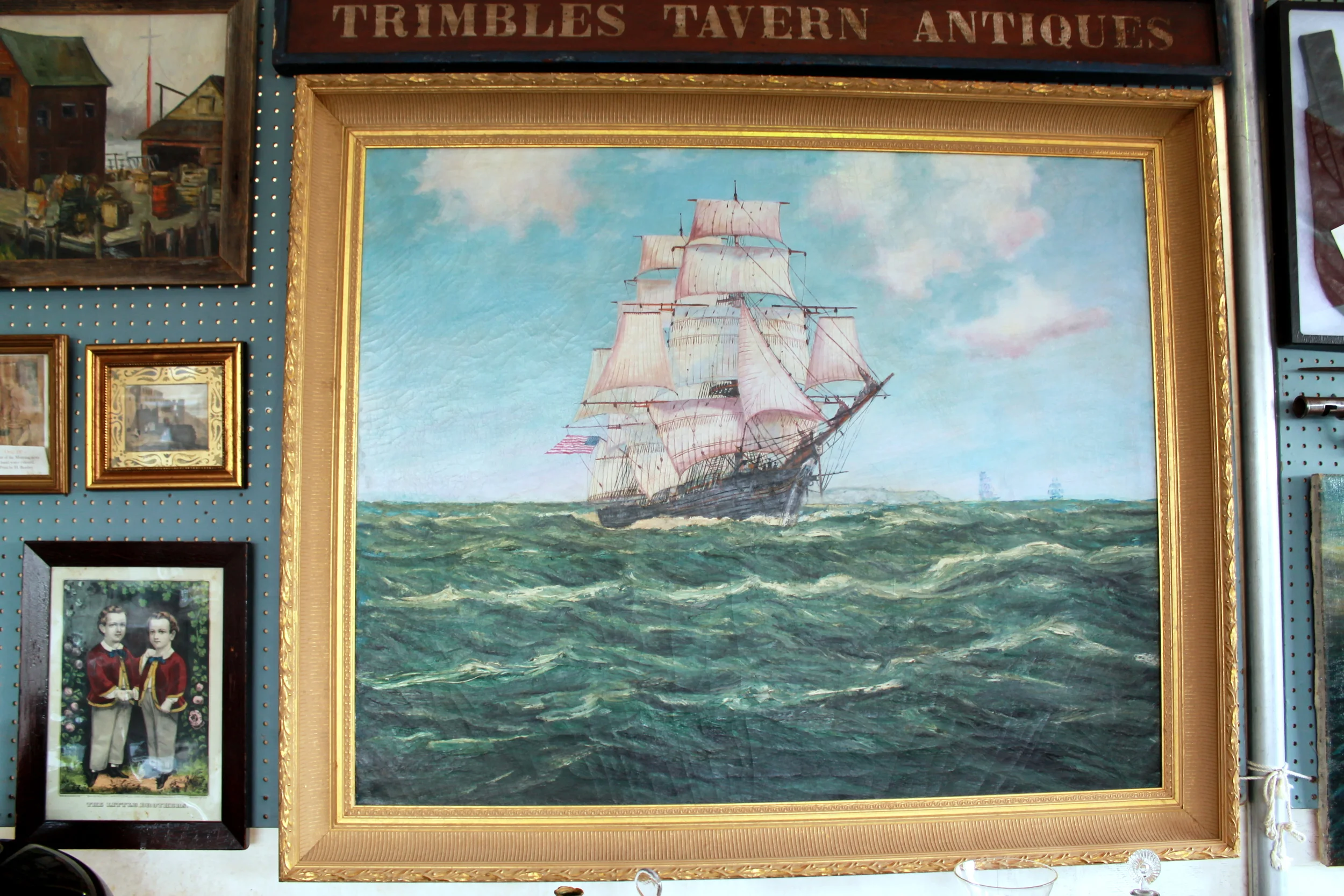 Don't overlook the art, Many of the more popular shows have great art. Perfect for those starting or growing a collection. Looked for themed pieces like nautical, landscape, still life and scenic images.