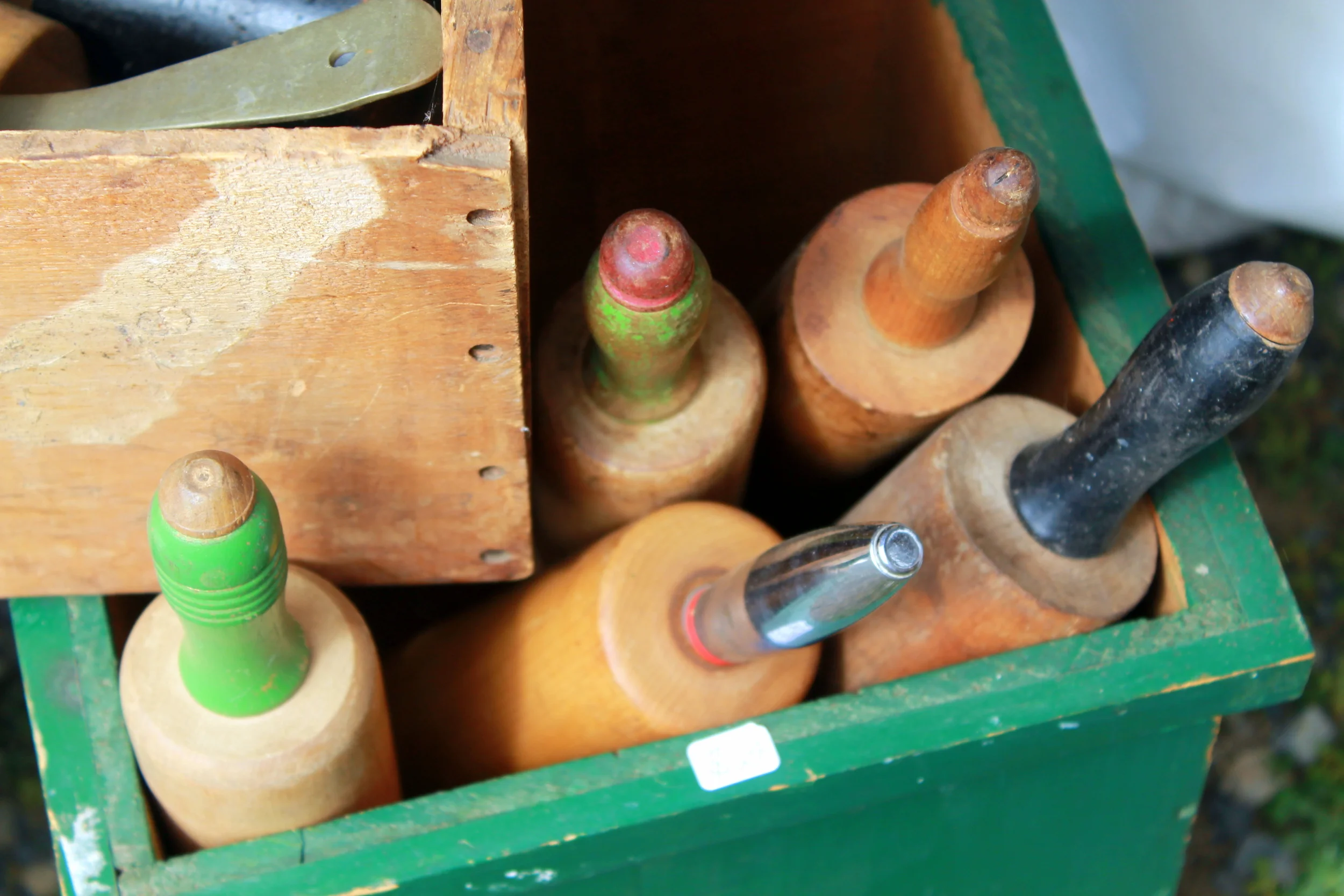 Antiques shows and flea markets are great for finding collectibles for all areas of the home. 