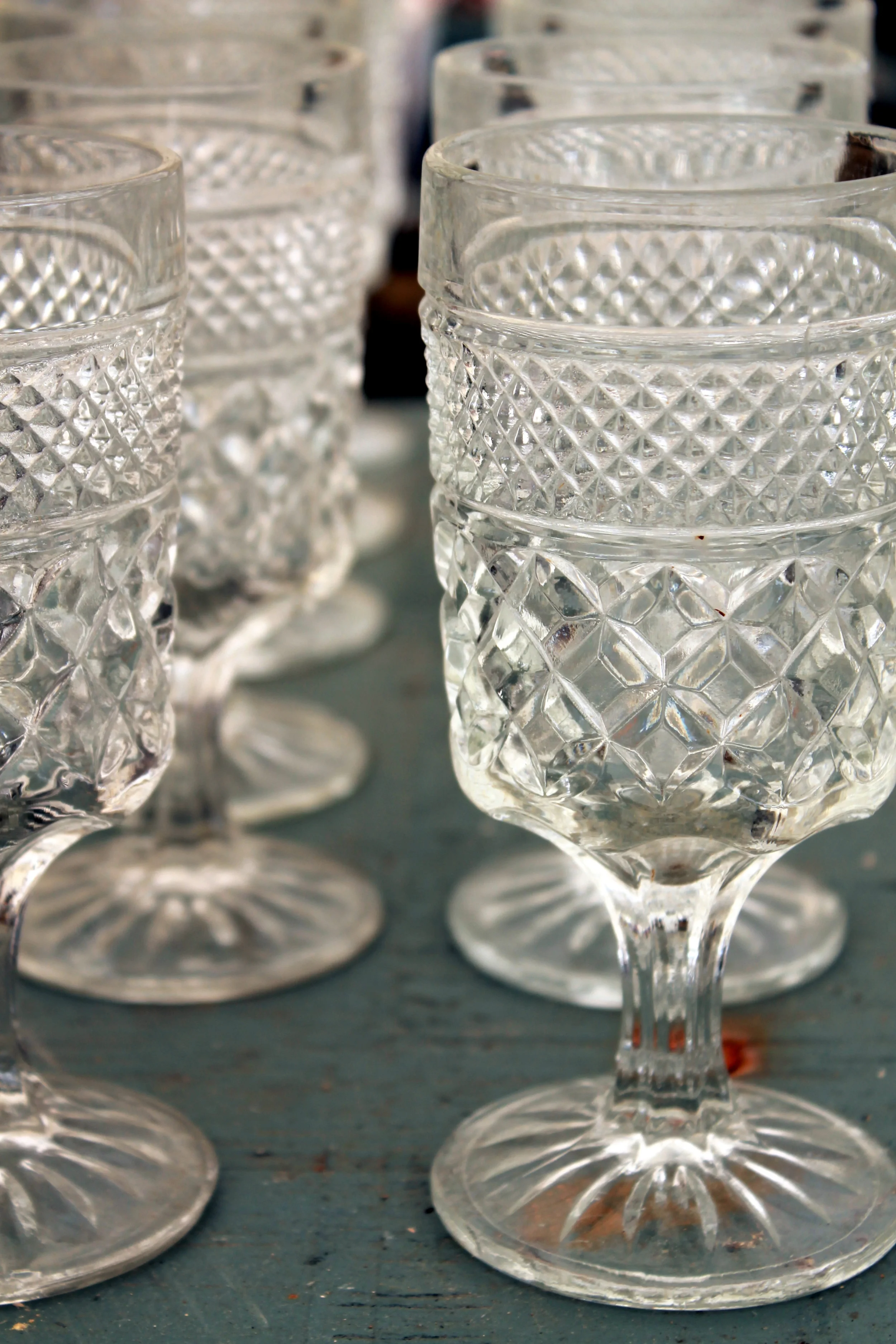 Add to your existing barware with some fun vintage Depression era glassware.