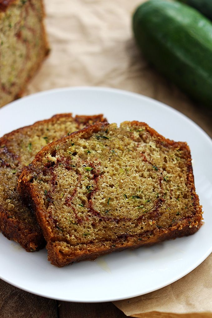 From the garden to the plate. 15 zucchini recipes. Image via La Creme de La Crumb