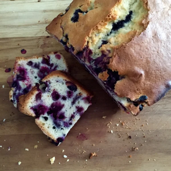 Slow + Simple :: Sunday Morning Blueberry Quick Bread. The Entertaining House