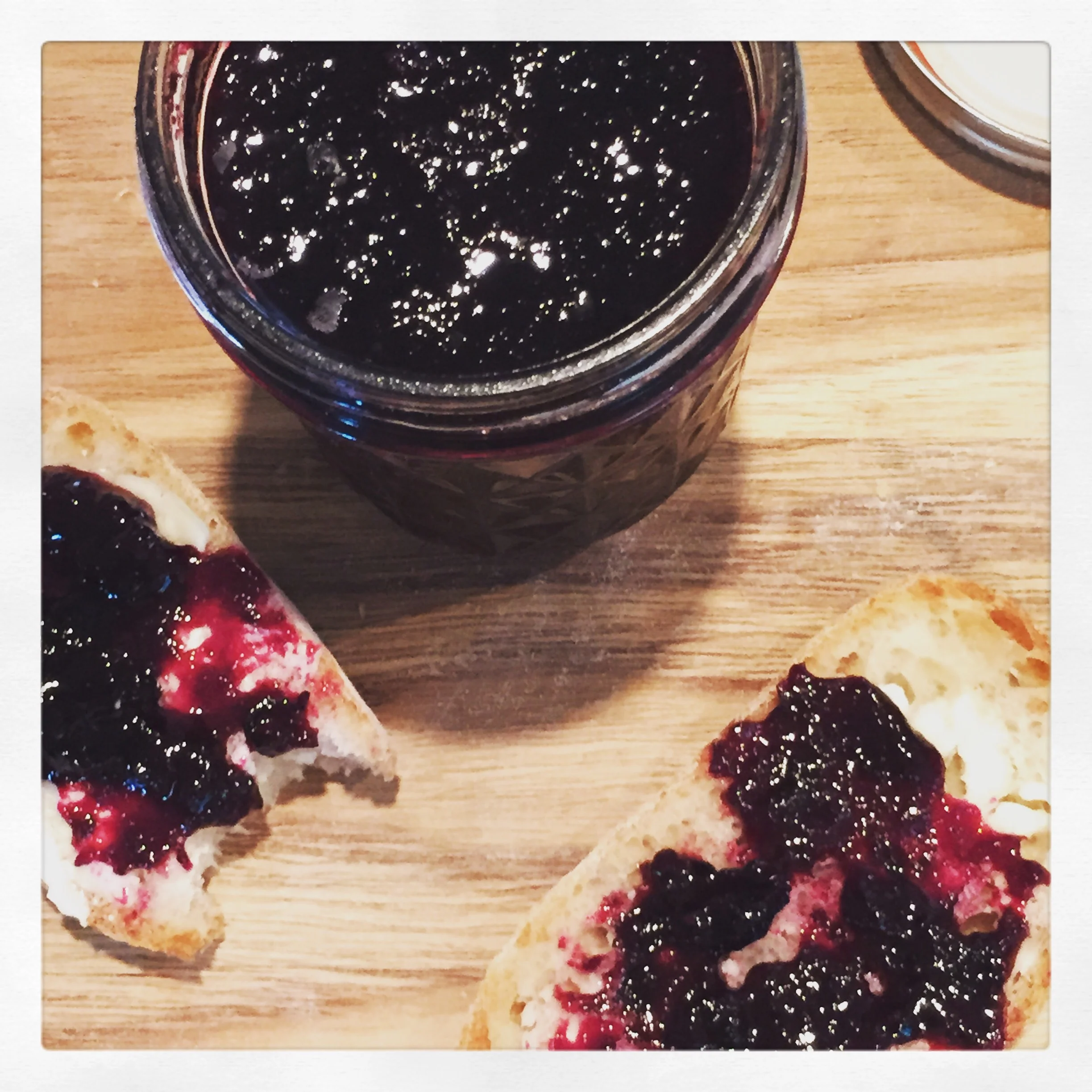 Homemade Blueberry Jam Easy as pie! — The Entertaining House
