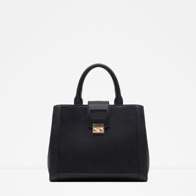 Square City Tote by Zara