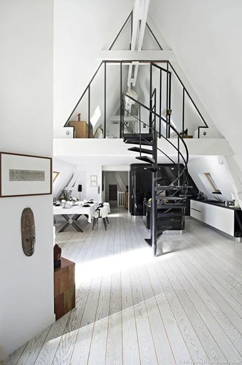 A-Frame Crush. The Entertaining House. Image via Freshome
