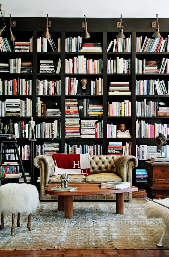 15 Stunning ways to incorporate your book collections into your home