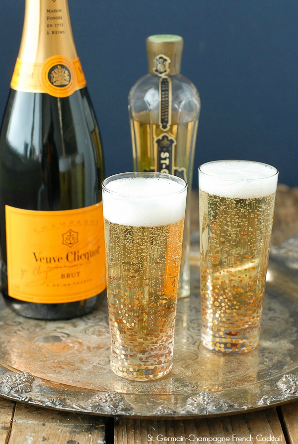 St. Germain Cocktails. Via The Entertaining House. St. Germain and Veuve... have you seen a more perfect pairing? Via BOULDER LOCAVORE