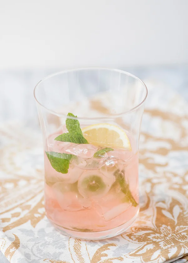 St. Germain Cocktails via The Entertaining House. Elderberry Smash via BAKES BREE.