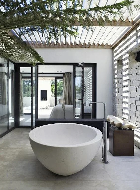 Soaking up nature 12 Stunning outdoor baths — The Entertaining House
