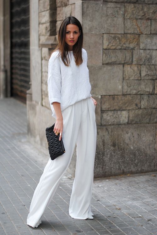 White is Hot! What to wear this summer via The Entertaining House. Image via Style Snooper Dan