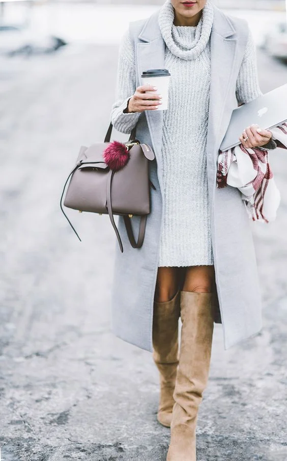 Grey Matters :: Neutral's most exciting color via The Entertaining House. Image via Hello Fashion