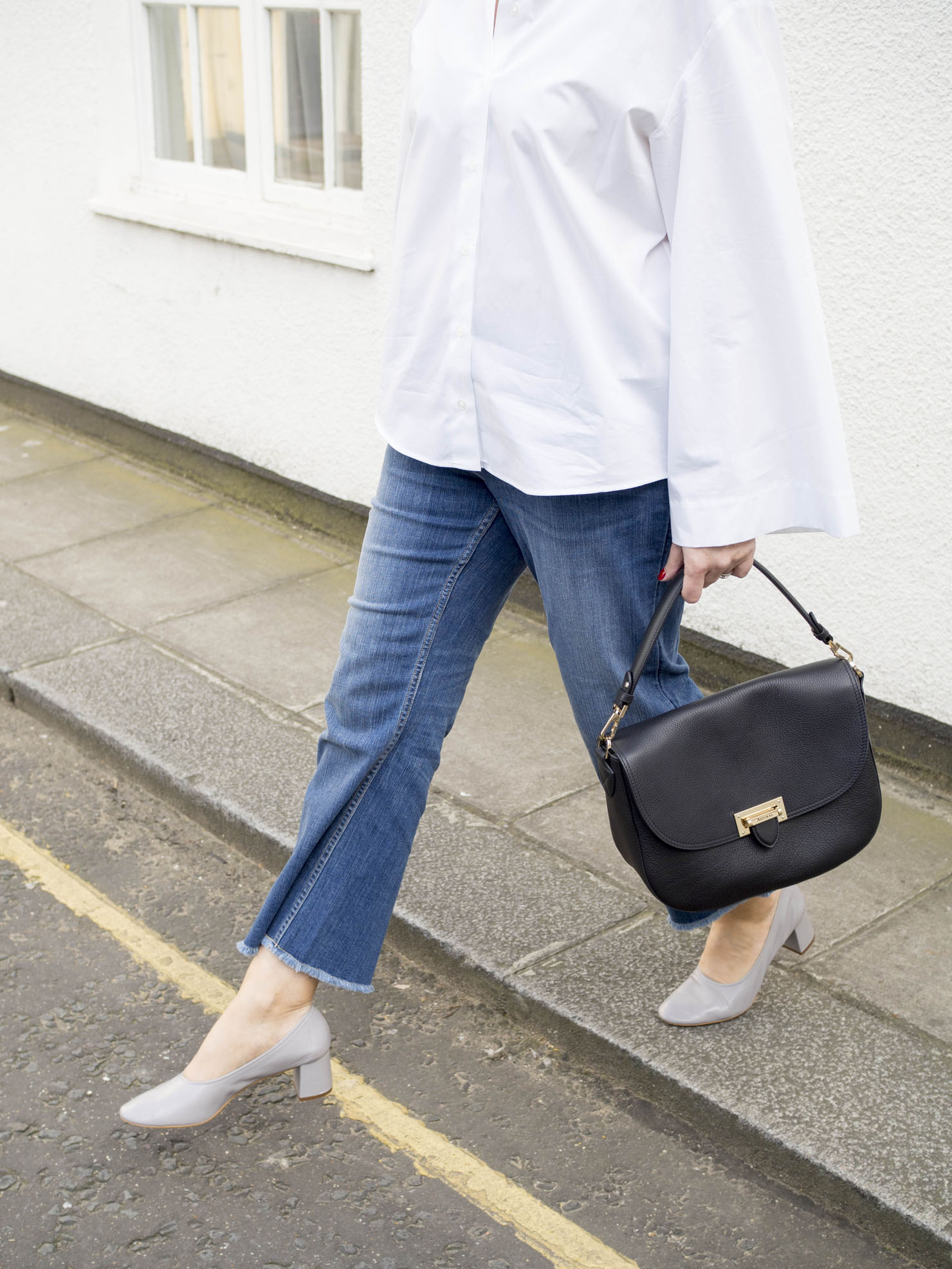 Put your best foot forward with the Granny Heel - The Entertaining House. Image via The Online Stylist