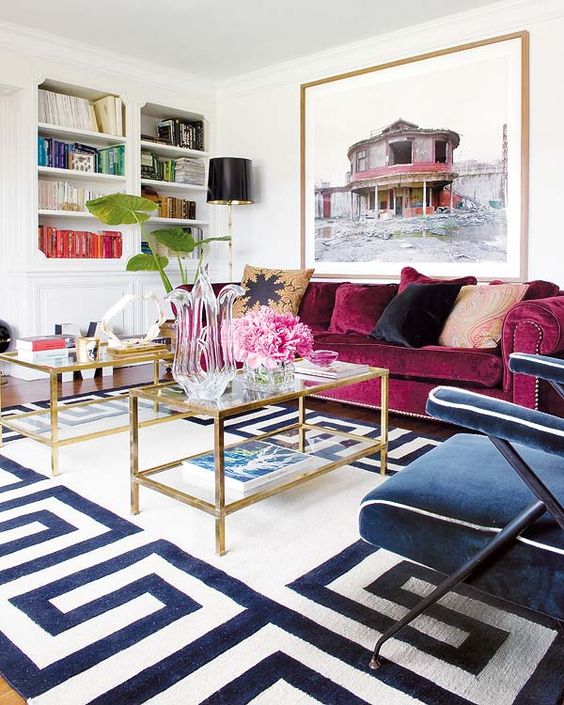 Seating Arrangements :: The Velvet Touch, is it for you? Image Pinterest