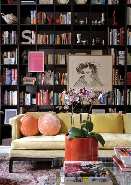 Seating Arrangements :: The Velvet Touch, is it for you? Image via House and Home