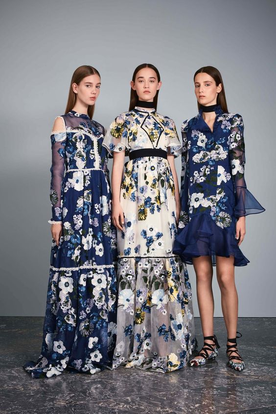 Floral Notes :: What to wear this spring. Image Edem, Vogue