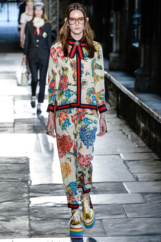 Floral Notes :: What to wear this spring. Image Gucci