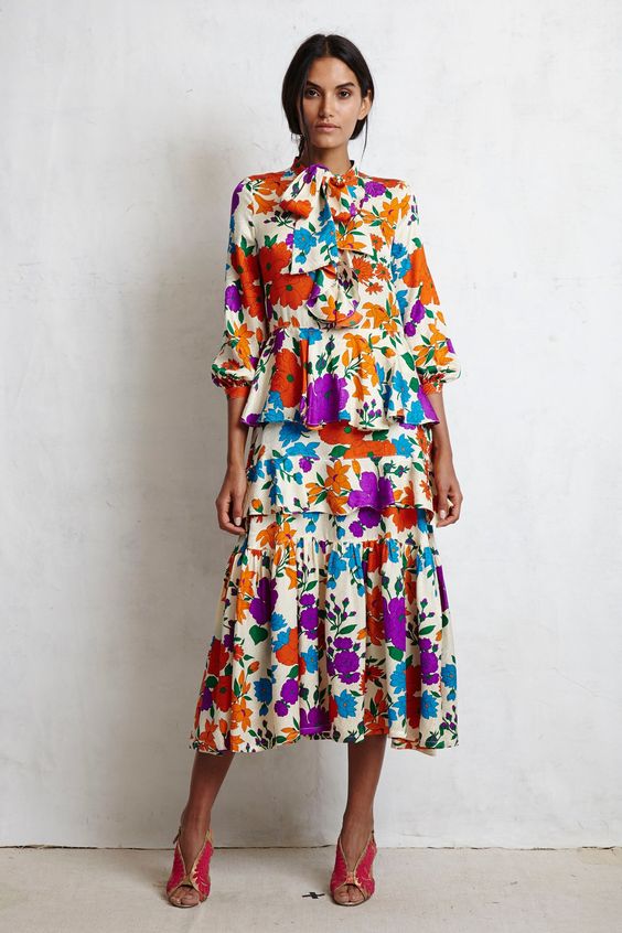 Floral Notes :: What to wear this spring. Image Warm, Vogue