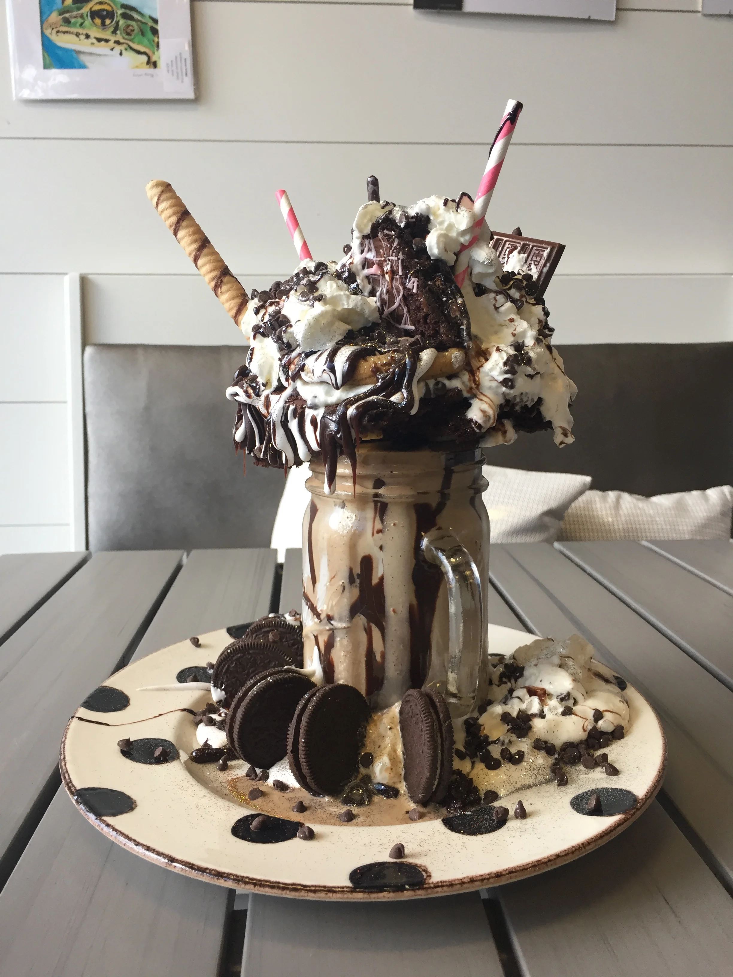 Cream & Sugar Cafe Scoops up some Freakishly Large Shakes — The