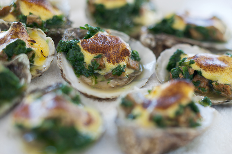 Ocean House, Rhode Island :: A New England Gem. Image courtesy Ocean House (Oysters Rockefeller)