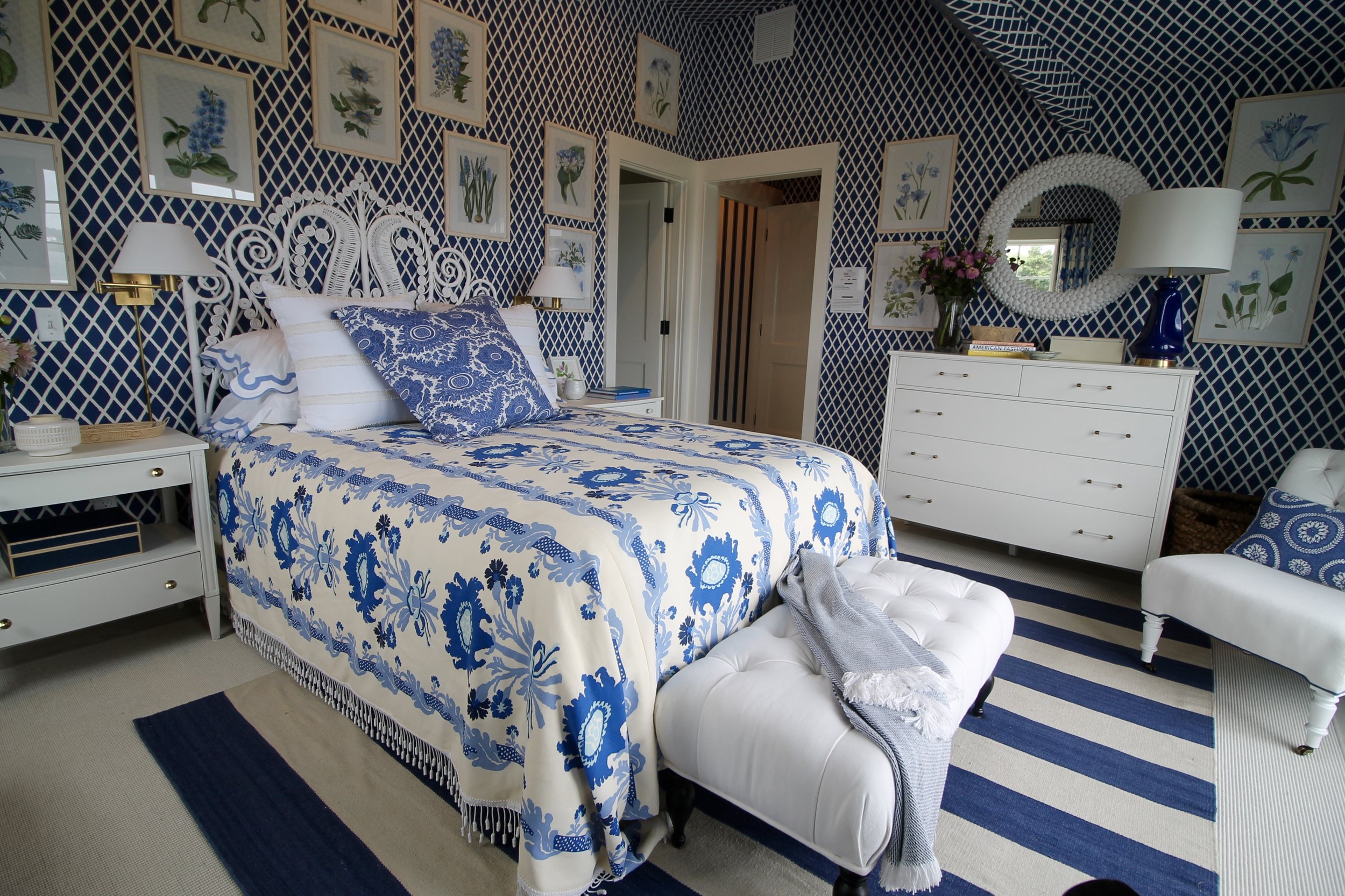 Inside Coastal Living Magazine's 2017 Idea House in Newport, Rhode Island. Images property of The Entertaining House